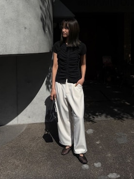 「miette（ミエット）のアイテム」を使った、titivateさん（レディース・166cm）の夏コーディネート