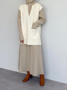 titivateさん（レディース・164cm）の冬コーディネート