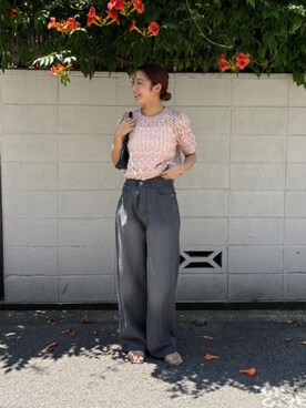 titivateさん（レディース・157cm）の夏コーディネート