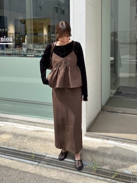 「ストライプスカート」｜titivateさん（レディース・163cm）の夏コーディネート