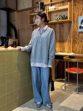 titivateさん（レディース・157cm）の冬コーディネート