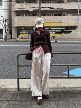 titivateさん（レディース・157cm）の冬コーディネート