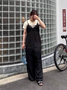 「titivate（ティティベイト）のアイテム」を使った、titivateさん（レディース・152cm）の夏コーディネート