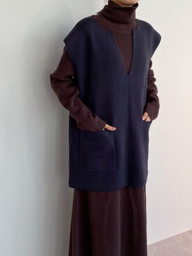 titivateさん（レディース・159cm）の冬コーディネート