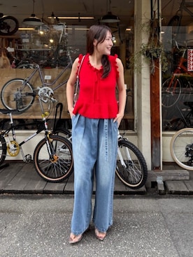 titivateさん（レディース・163cm）の春コーディネート