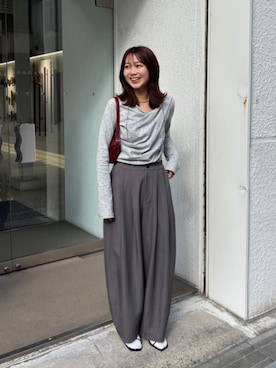 titivateさん（レディース・157cm）の春コーディネート