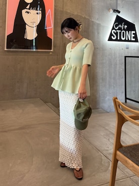 titivateさん（レディース・157cm）の春コーディネート