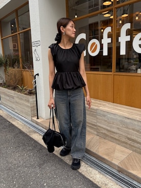 「miette（ミエット）のアイテム」を使った、titivateさん（レディース・166cm）の春コーディネート