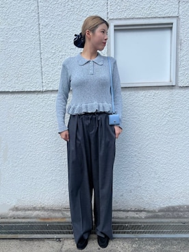 「miette（ミエット）のアイテム」を使った、titivateさん（レディース・165cm）の冬コーディネート