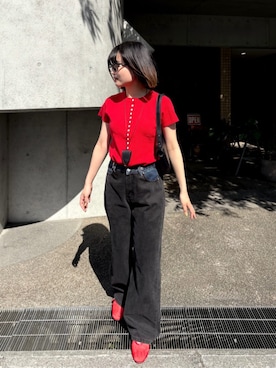 「miette（ミエット）のアイテム」を使った、titivateさん（レディース・161cm）の夏コーディネート