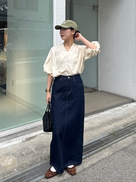 「titivate（ティティベイト）のアイテム」を使った、titivateさん（レディース・157cm）の春コーディネート