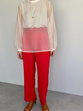 titivateさん（レディース・164cm）の春コーディネート