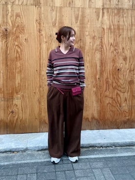 「miette（ミエット）のアイテム」を使った、titivateさん（レディース・158cm）の冬コーディネート