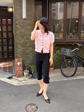 「miette（ミエット）のアイテム」を使った、titivateさん（レディース・162cm）の夏コーディネート