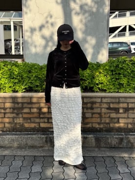 「アイテム（タンクトップ）」を使った、titivateさん（レディース・157cm）の夏コーディネート