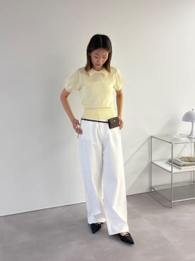 「miette（ミエット）のアイテム」を使った、titivateさん（レディース・166cm）の春コーディネート