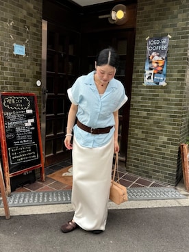 「miette（ミエット）のアイテム」を使った、titivateさん（レディース・150cm）の夏コーディネート