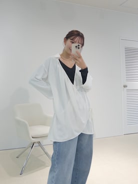 「SEA DRESS（シードレス）のアイテム」を使った、titivateさん（レディース・158cm）の春コーディネート