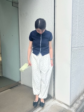 「miette（ミエット）のアイテム」を使った、titivateさん（レディース・165cm）の夏コーディネート