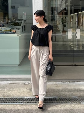 titivateさん（レディース・160cm）の夏コーディネート