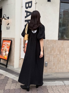 「titivate（ティティベイト）のアイテム（ワンピース/ドレス）」を使った、titivateさん（レディース・167cm）の春コーディネート