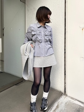 「miette（ミエット）のアイテム」を使った、titivateさん（レディース・161cm）の冬コーディネート