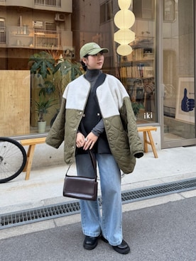 titivateさん（レディース・157cm）の冬コーディネート