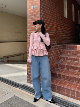 titivateさん（レディース・157cm）の冬コーディネート