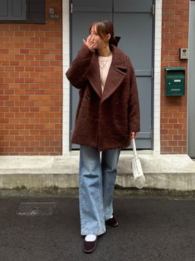 「アイテム（バレエシューズ）」を使った、titivateさん（レディース・163cm）の秋コーディネート