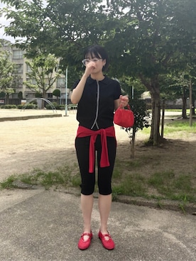 「miette（ミエット）のアイテム」を使った、titivateさん（レディース・161cm）の夏コーディネート