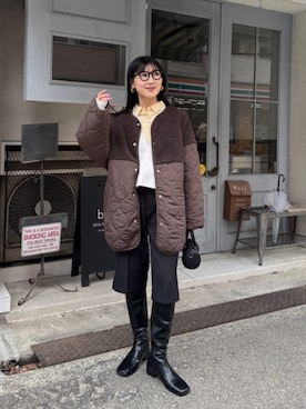 titivateさん（レディース・157cm）の冬コーディネート