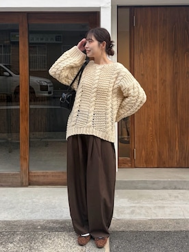 titivateさん（レディース・163cm）の冬コーディネート