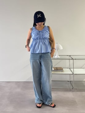 「アイテム（水着）」を使った、titivateさん（レディース・157cm）の春コーディネート