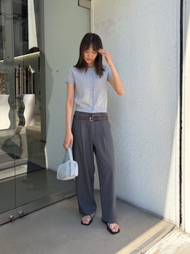 「miette（ミエット）のアイテム」を使った、titivateさん（レディース・166cm）の夏コーディネート