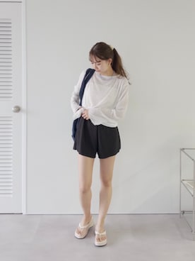 「SEA DRESS（シードレス）のアイテム」を使った、titivateさん（レディース・158cm）の春コーディネート