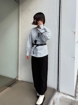 「miette（ミエット）のアイテム」を使った、titivateさん（レディース・161cm）の冬コーディネート