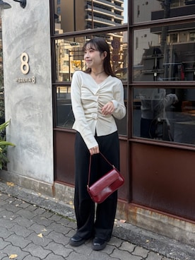 「titivate（ティティベイト）のアイテム」を使った、titivateさん（レディース・162cm）の冬コーディネート