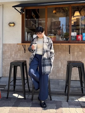 titivateさん（レディース・157cm）の冬コーディネート