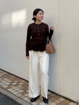 titivateさん（レディース・160cm）の冬コーディネート