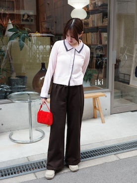 「miette（ミエット）のアイテム」を使った、titivateさん（レディース・157cm）の冬コーディネート