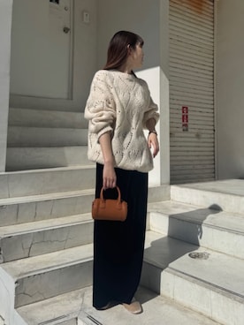 「アイテム（バレエシューズ）」を使った、titivateさん（レディース・162cm）の秋コーディネート