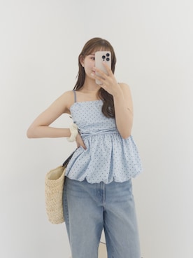 「SEA DRESS（シードレス）のアイテム」を使った、titivateさん（レディース・158cm）の春コーディネート