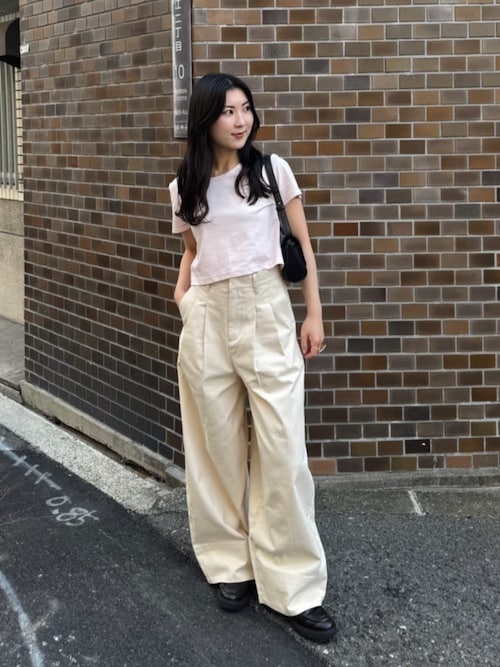 ツータックバレルパンツ（その他パンツ）｜titivate（ティティ