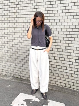 「miette（ミエット）のアイテム」を使った、titivateさん（レディース・166cm）の春コーディネート