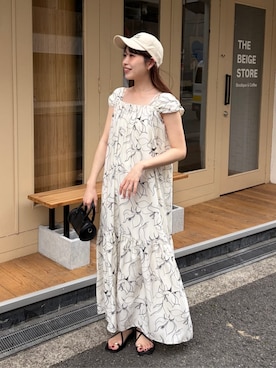 「titivate（ティティベイト）のアイテム（ワンピース/ドレス）」を使った、titivateさん（レディース・162cm）の春コーディネート