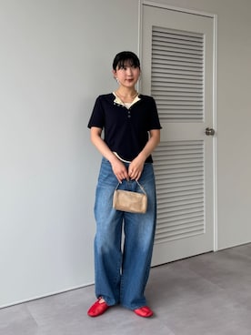 「titivate（ティティベイト）のアイテム」を使った、titivateさん（レディース・157cm）の夏コーディネート