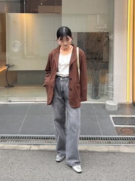 titivateさん（レディース・157cm）の冬コーディネート