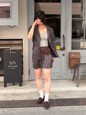 「miette（ミエット）のアイテム」を使った、titivateさん（レディース・162cm）の春コーディネート