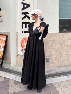 「titivate（ティティベイト）のアイテム（ワンピース/ドレス）」を使った、titivateさん（レディース・163cm）の春コーディネート