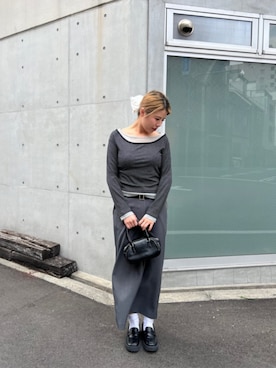 「miette（ミエット）のアイテム」を使った、titivateさん（レディース・165cm）の冬コーディネート